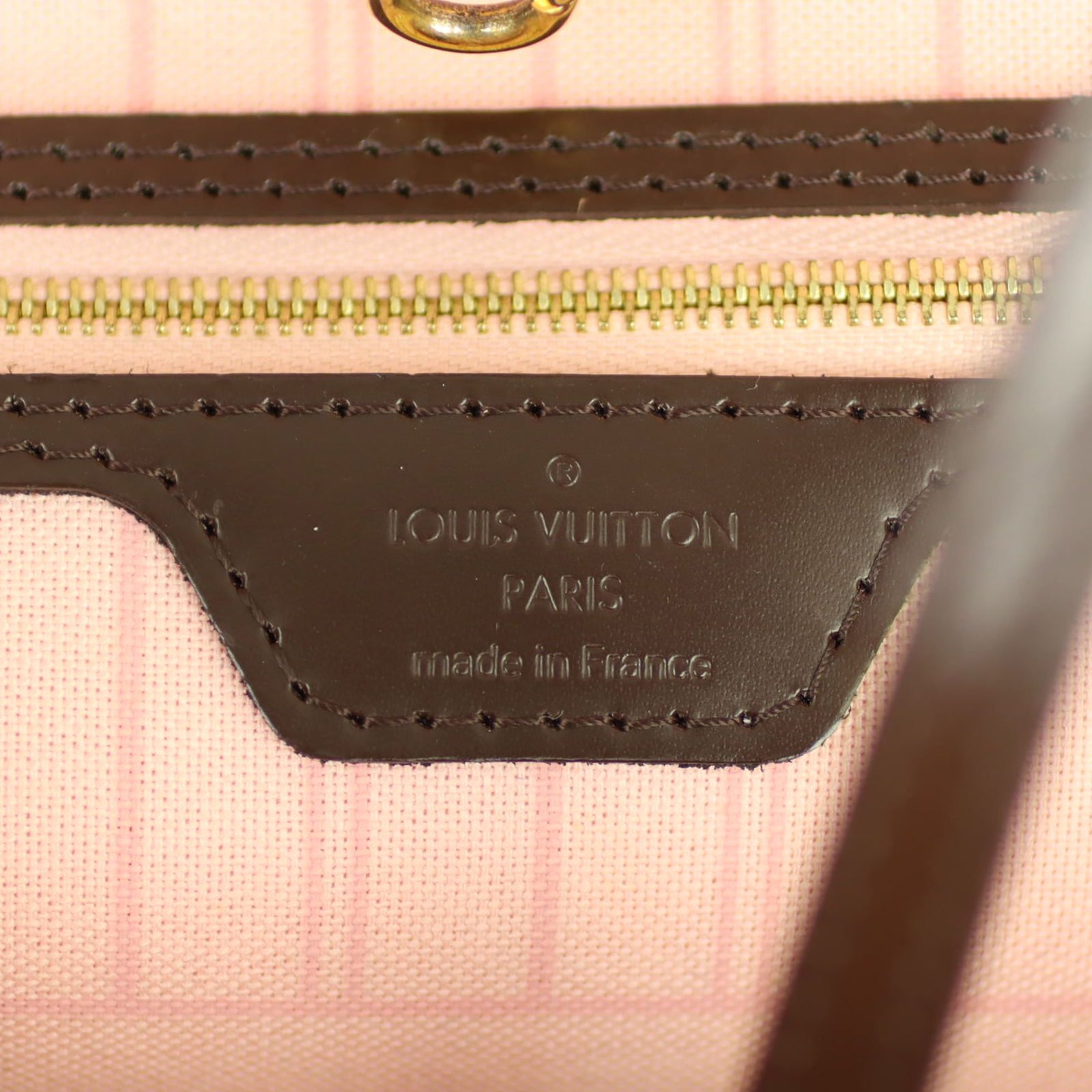 Louis Vuitton Neverfull MM Damier Ebene Stamp