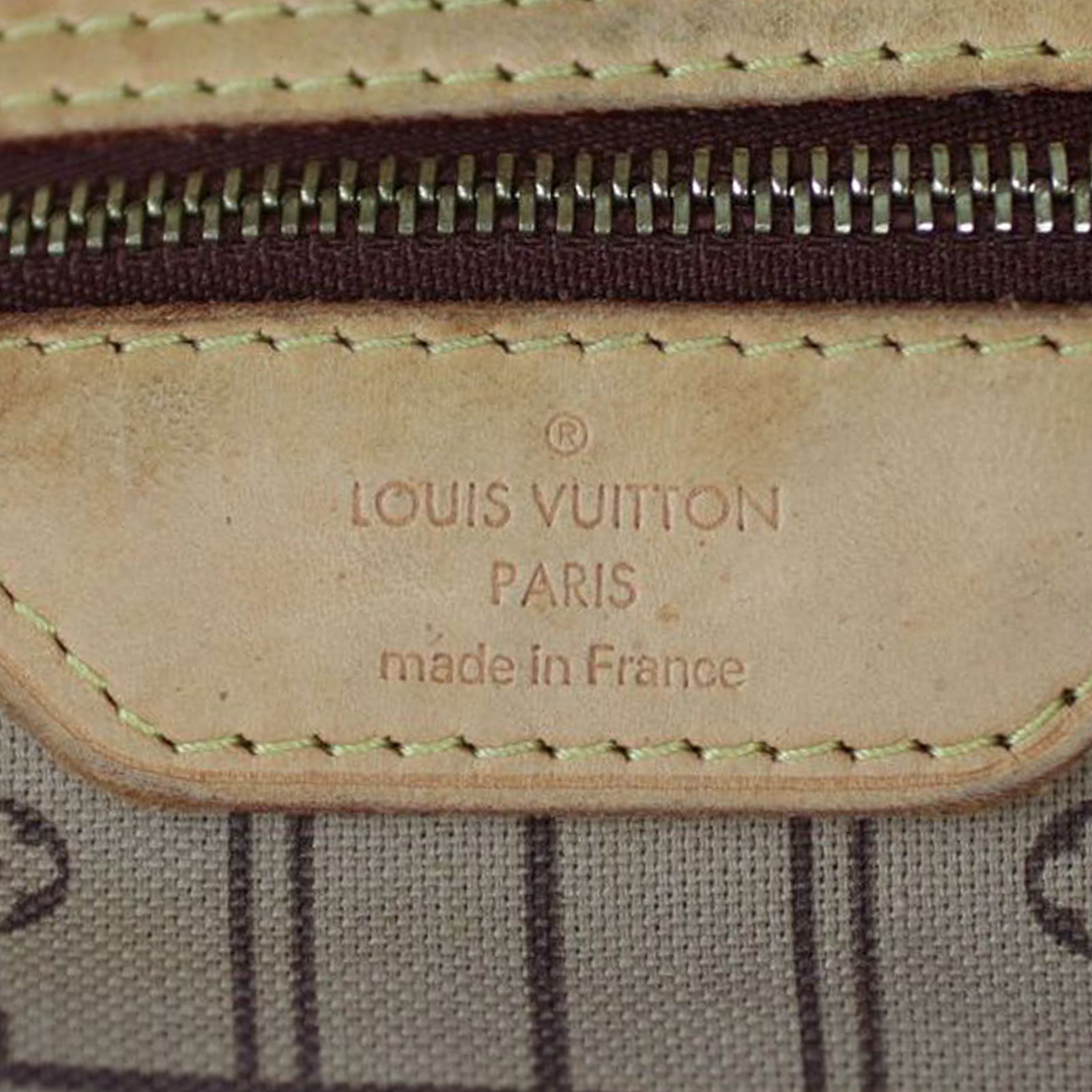 Louis Vuitton Neverfull MM Monogram Stamp