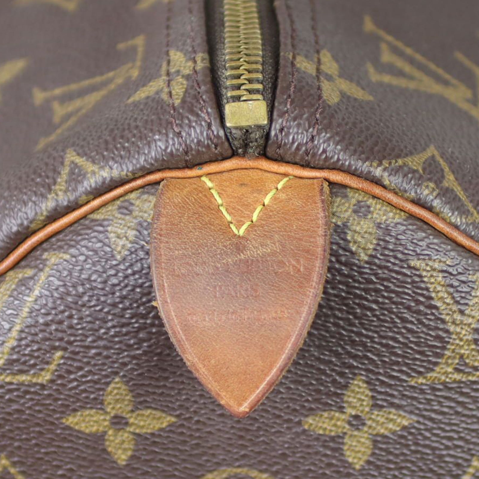 Louis Vuitton Speedy 40 Monogram Stamp