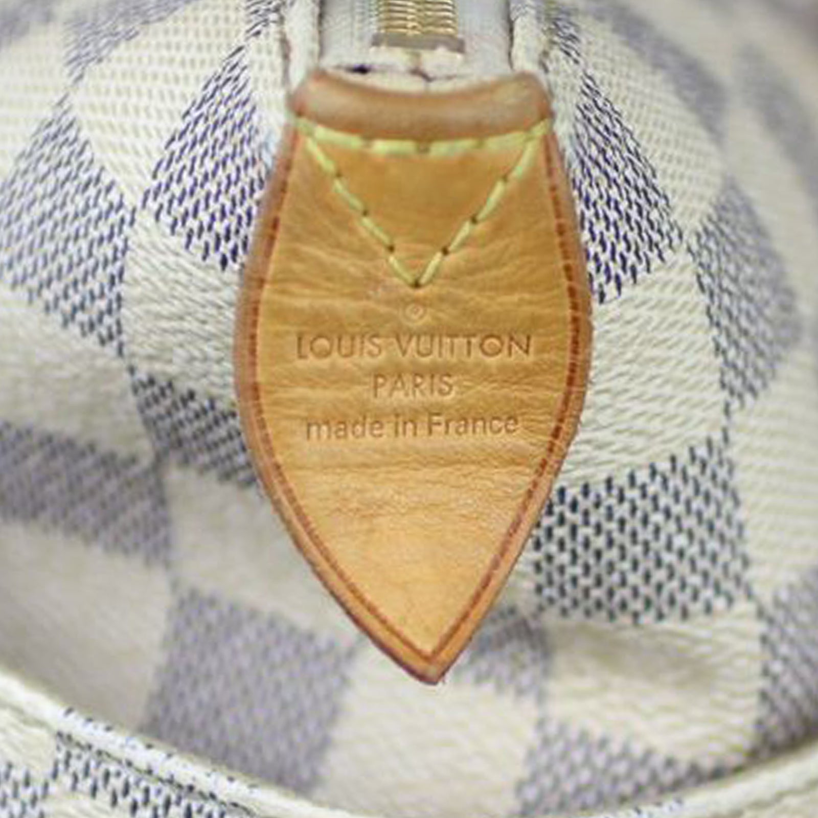 Louis Vuitton Totally PM Damier Azur Stamp