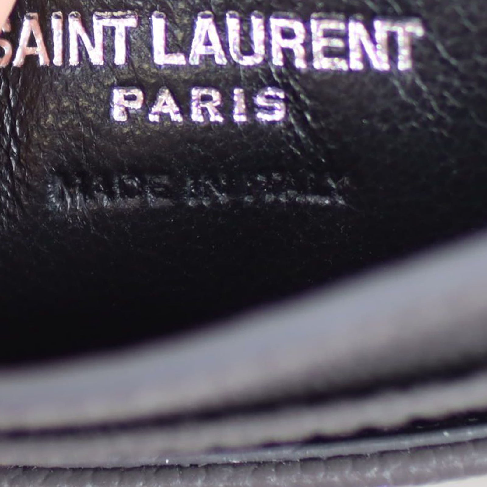 Saint Laurent Monogram Cardholder Stamp