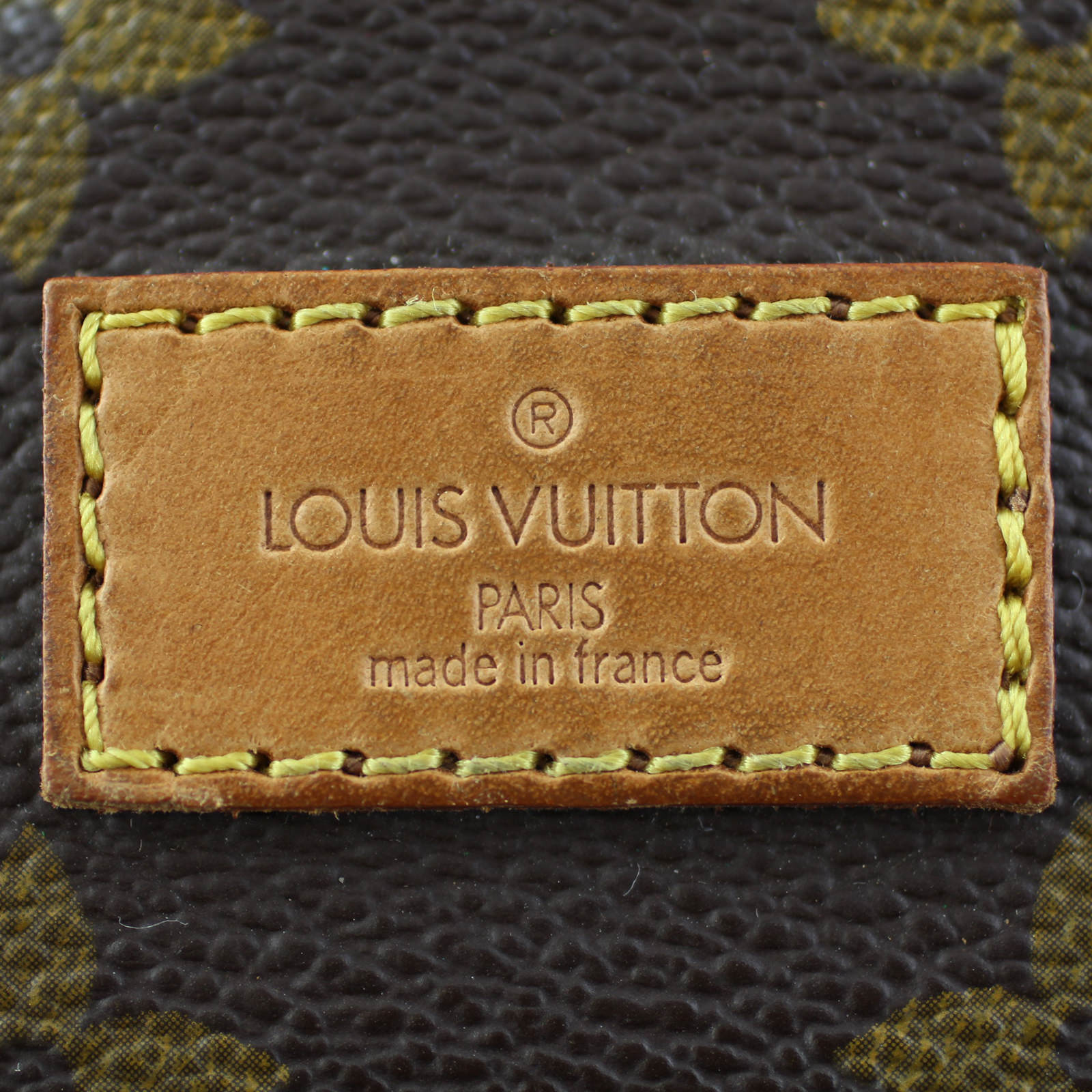 Louis Vuitton Saumur 30 Monogram Stamp