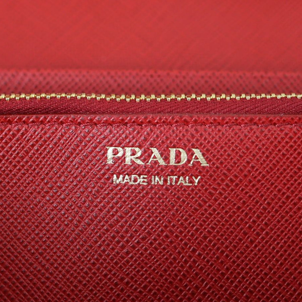 Prada Saffiano Cahier Wallet Stamp
