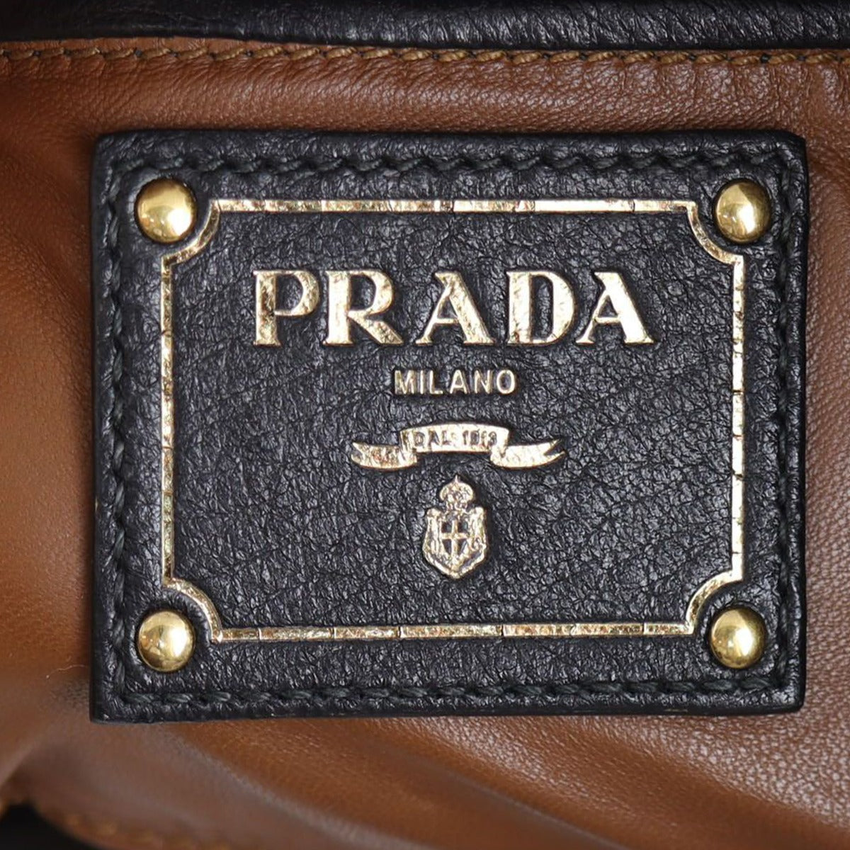 Prada Cervo Fringe Tote Stamp
