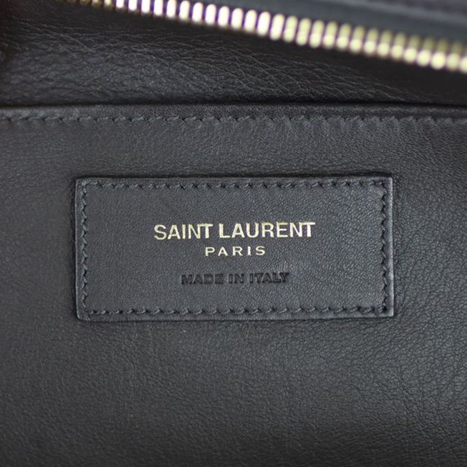 Saint Laurent Downtown Cabas Python Small Stamp