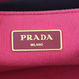 Prada Canapa Logo Tote Small Stamp