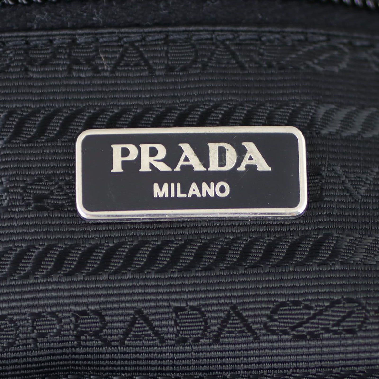 Prada Tessuto Shopping Tote Stamp