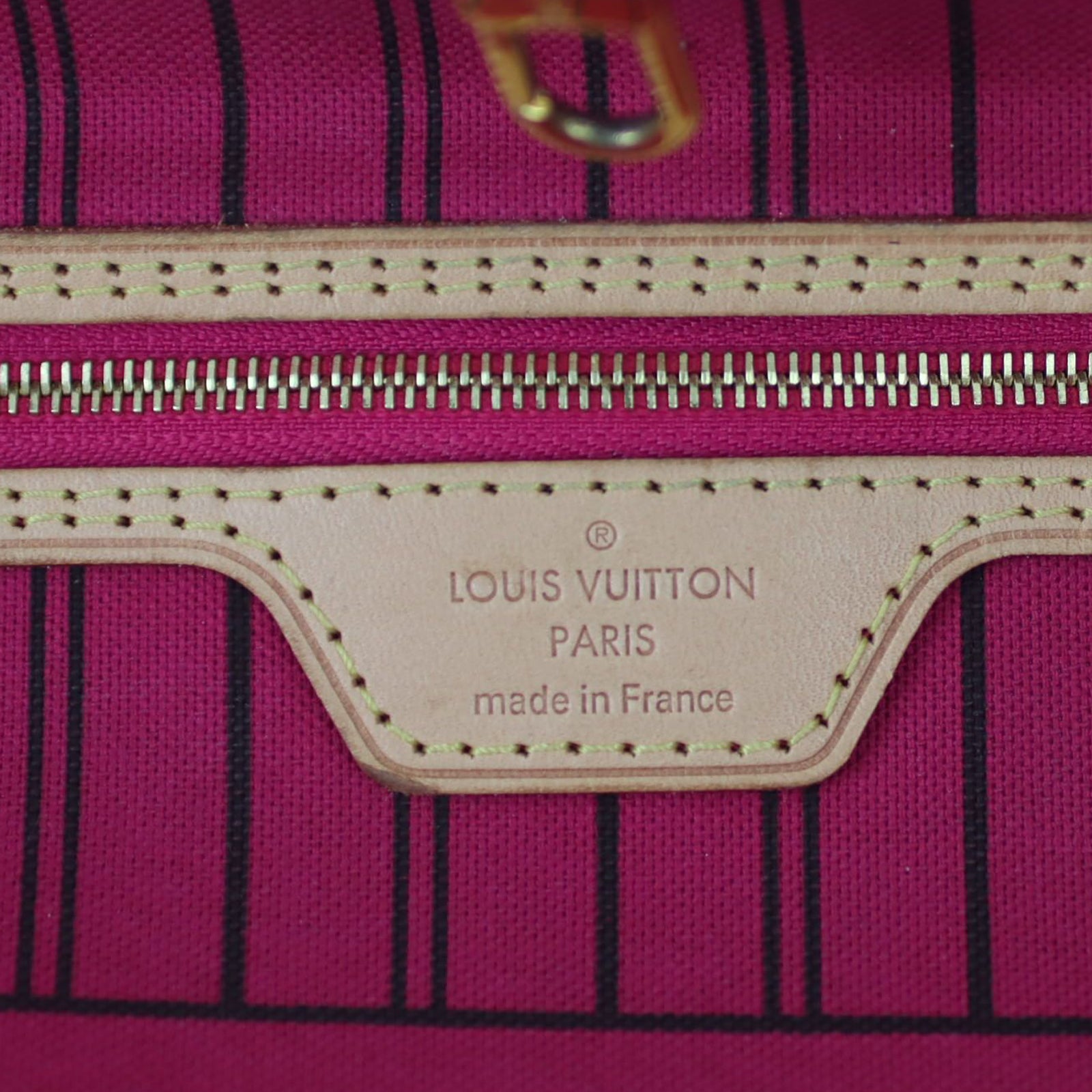 Louis Vuitton Neverfull MM Monogram Stamp