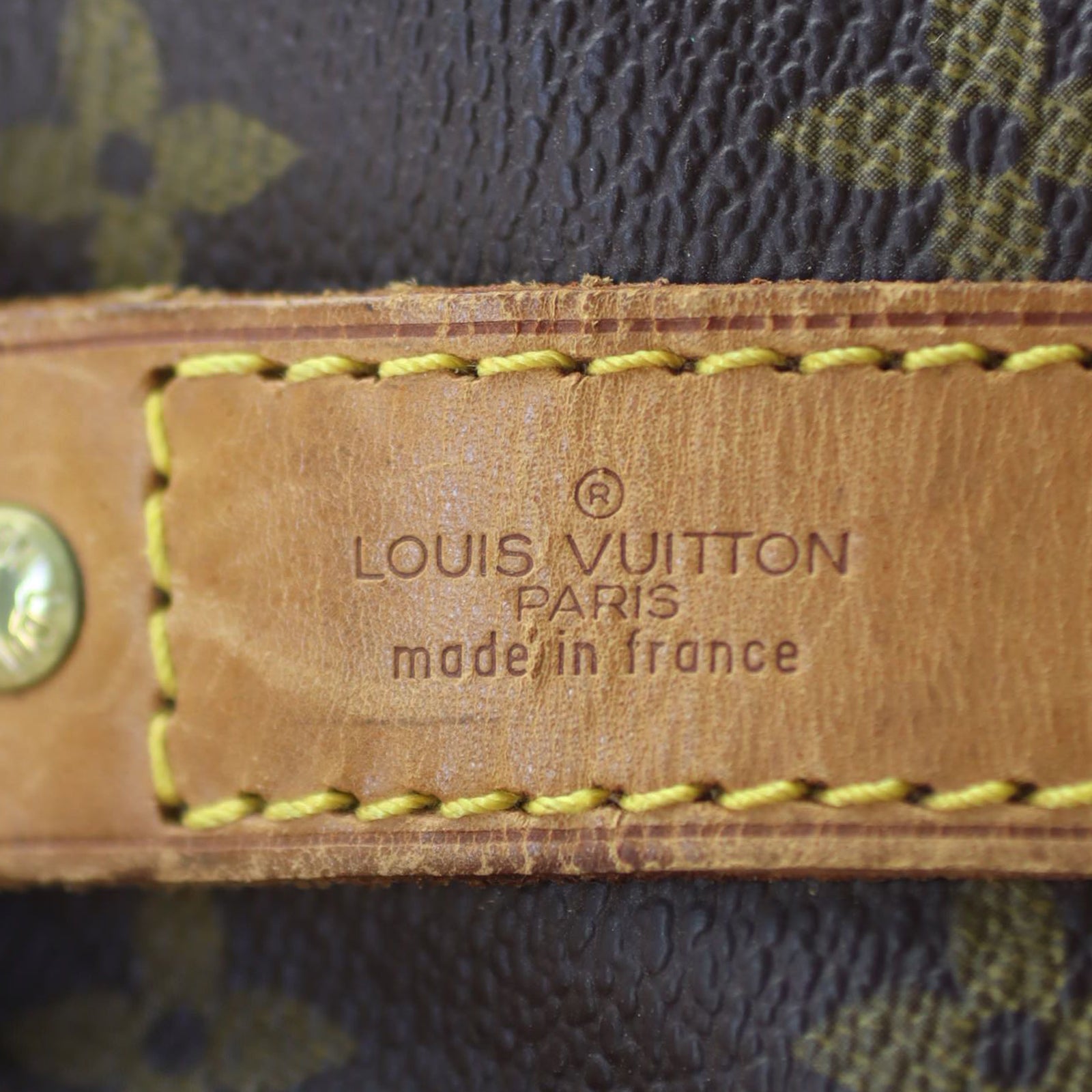 Louis Vuitton Keepall 45 Bandouliere Monogram Stamp