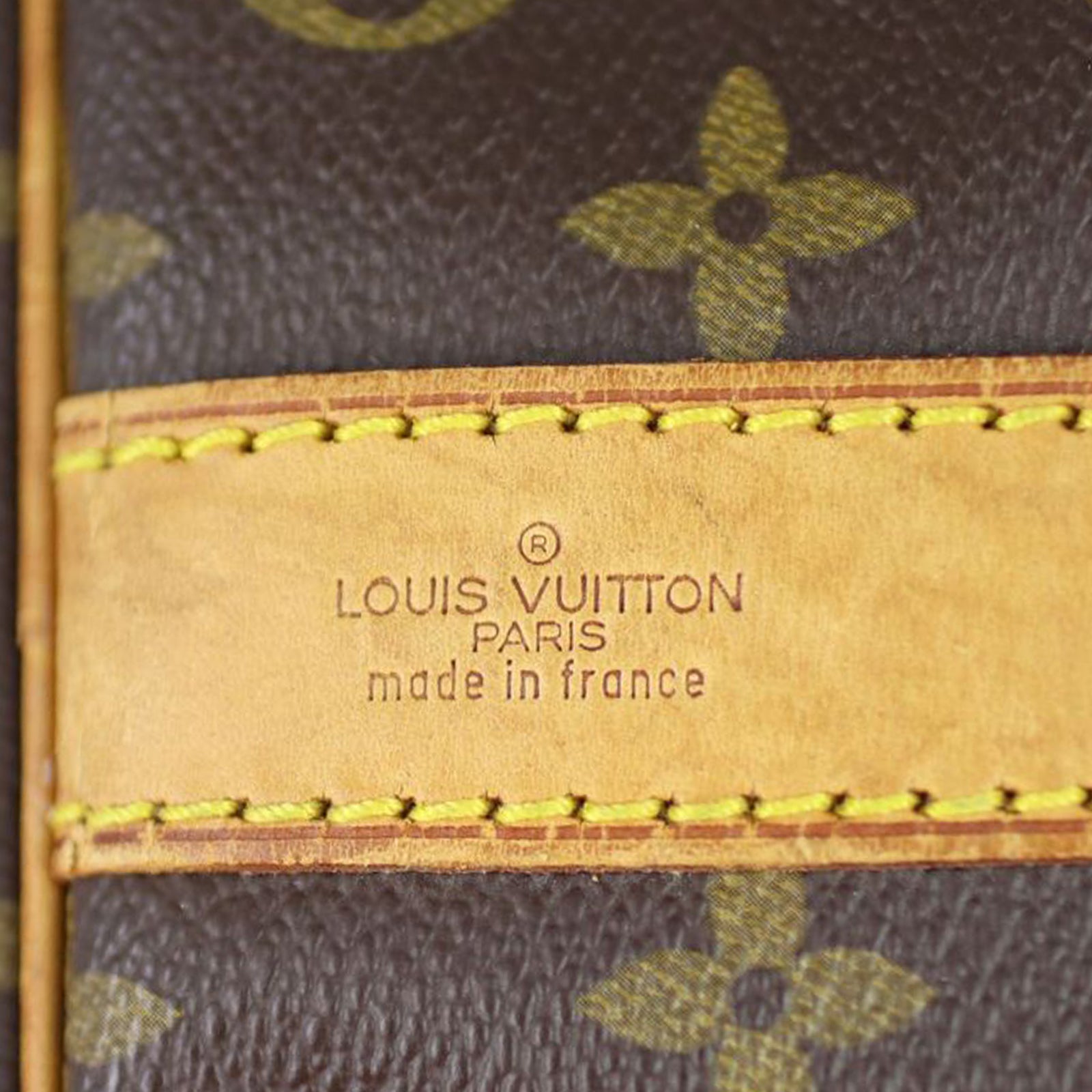 Louis Vuitton Keepall 50 Bandouliere Monogram Stamp