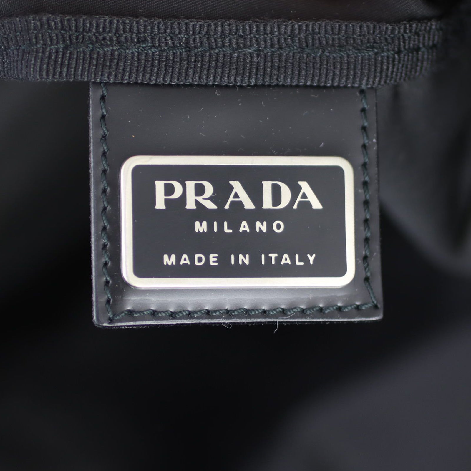 Prada Tessuto Duffle Bag Stamp