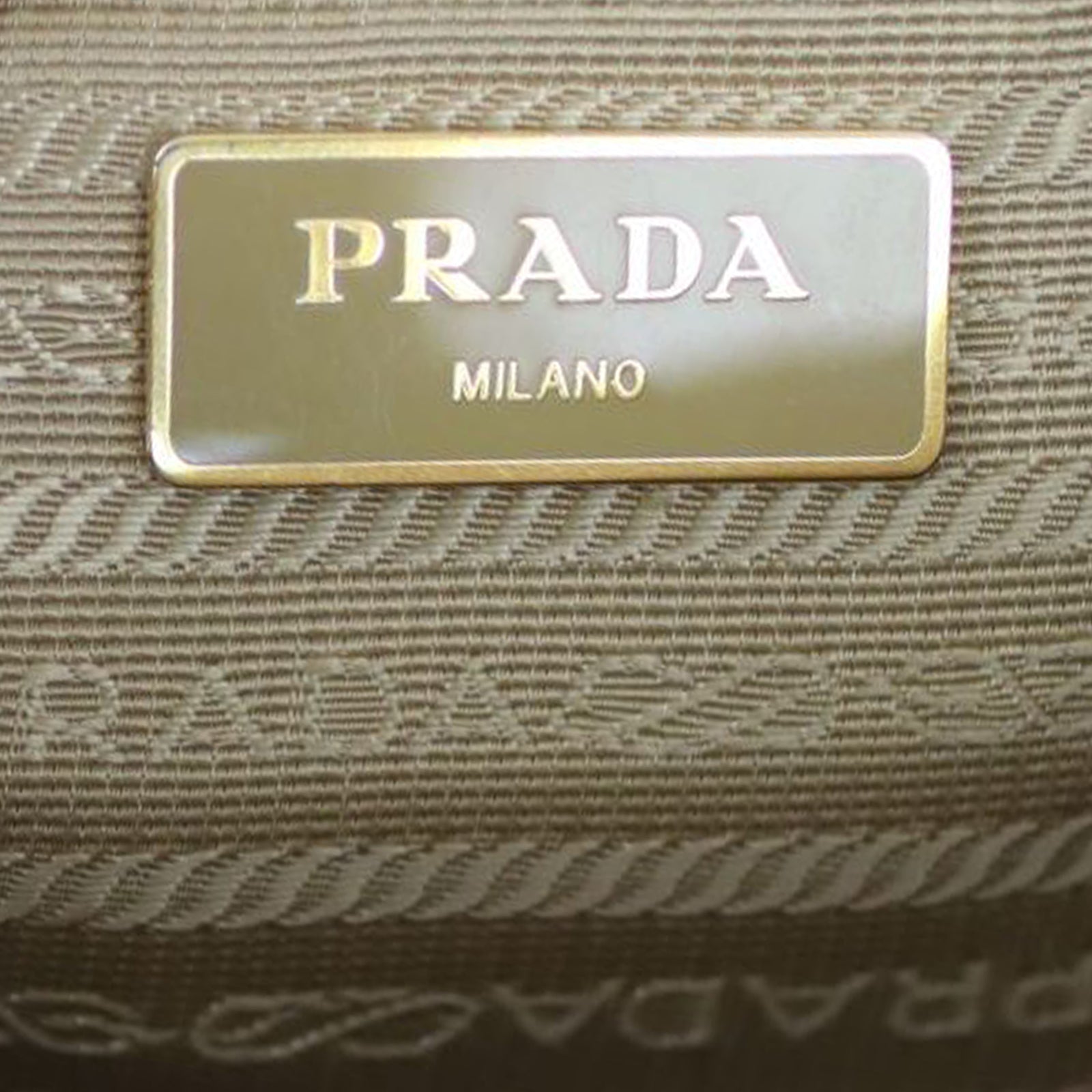Prada Saffiano Lux Galleria Double Zip Tote Medium Stamp
