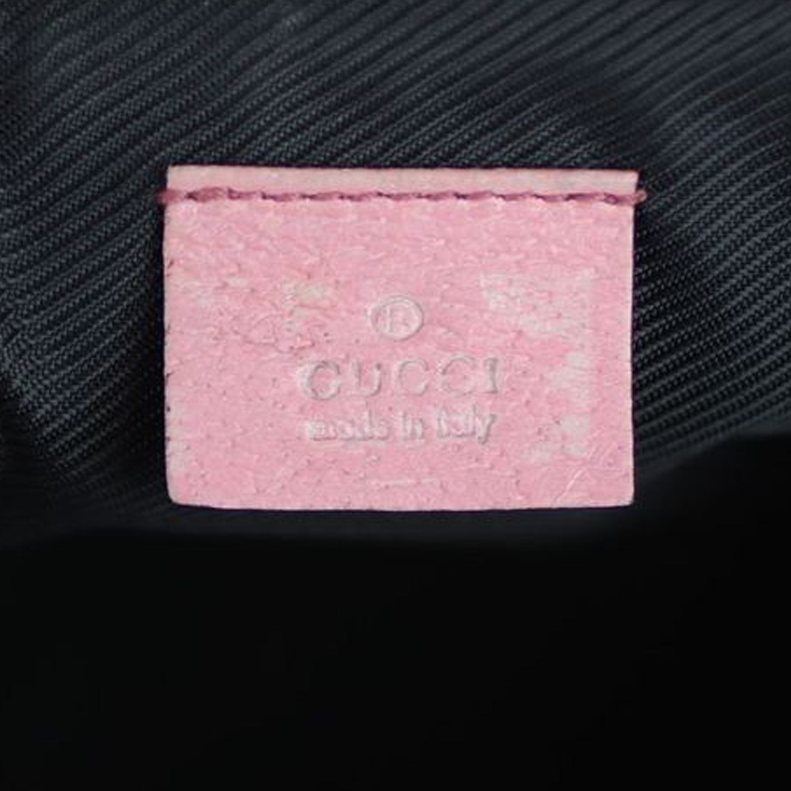 Gucci GG Canvas Boat Pochette Stamp