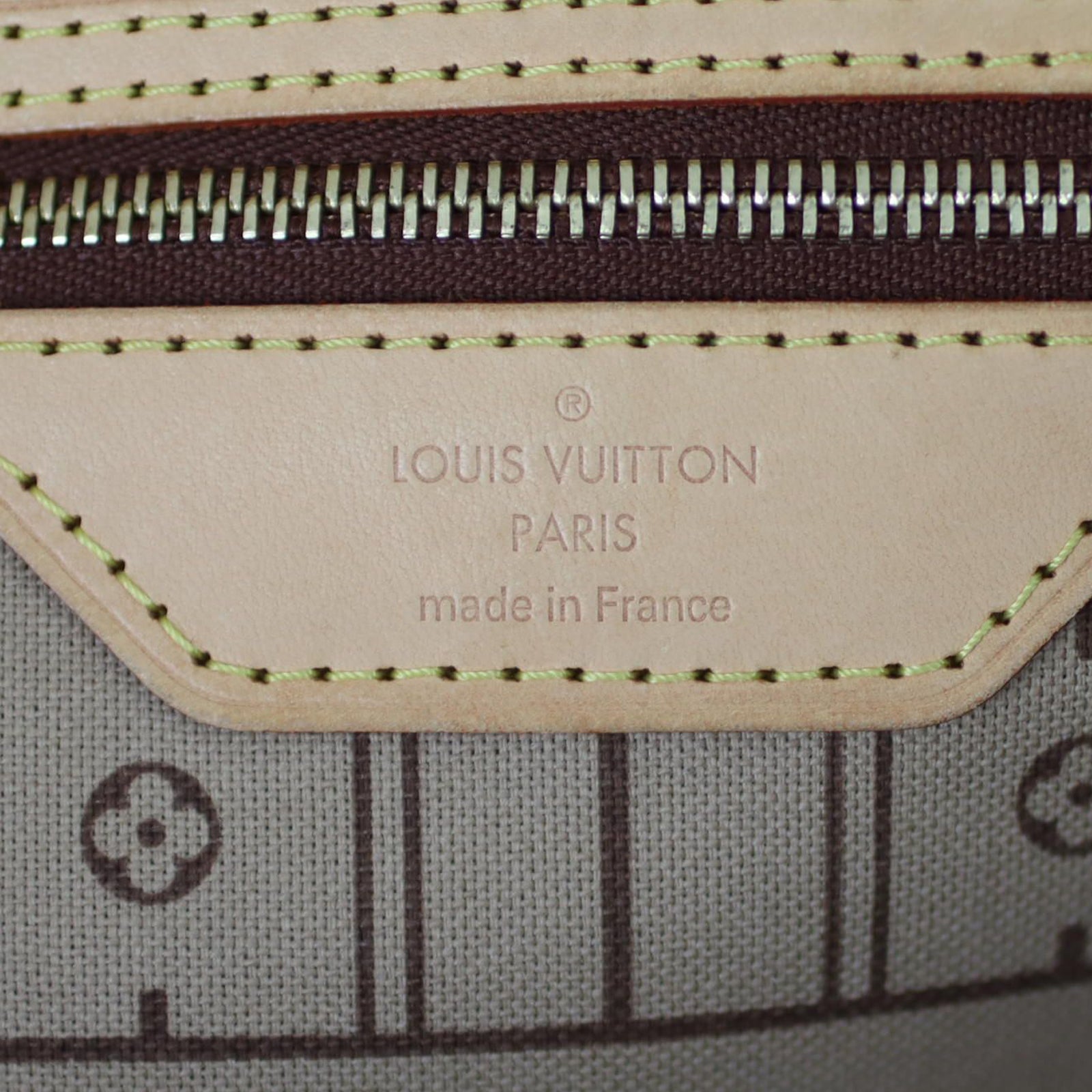 Louis Vuitton Neverfull MM Monogram Stamp