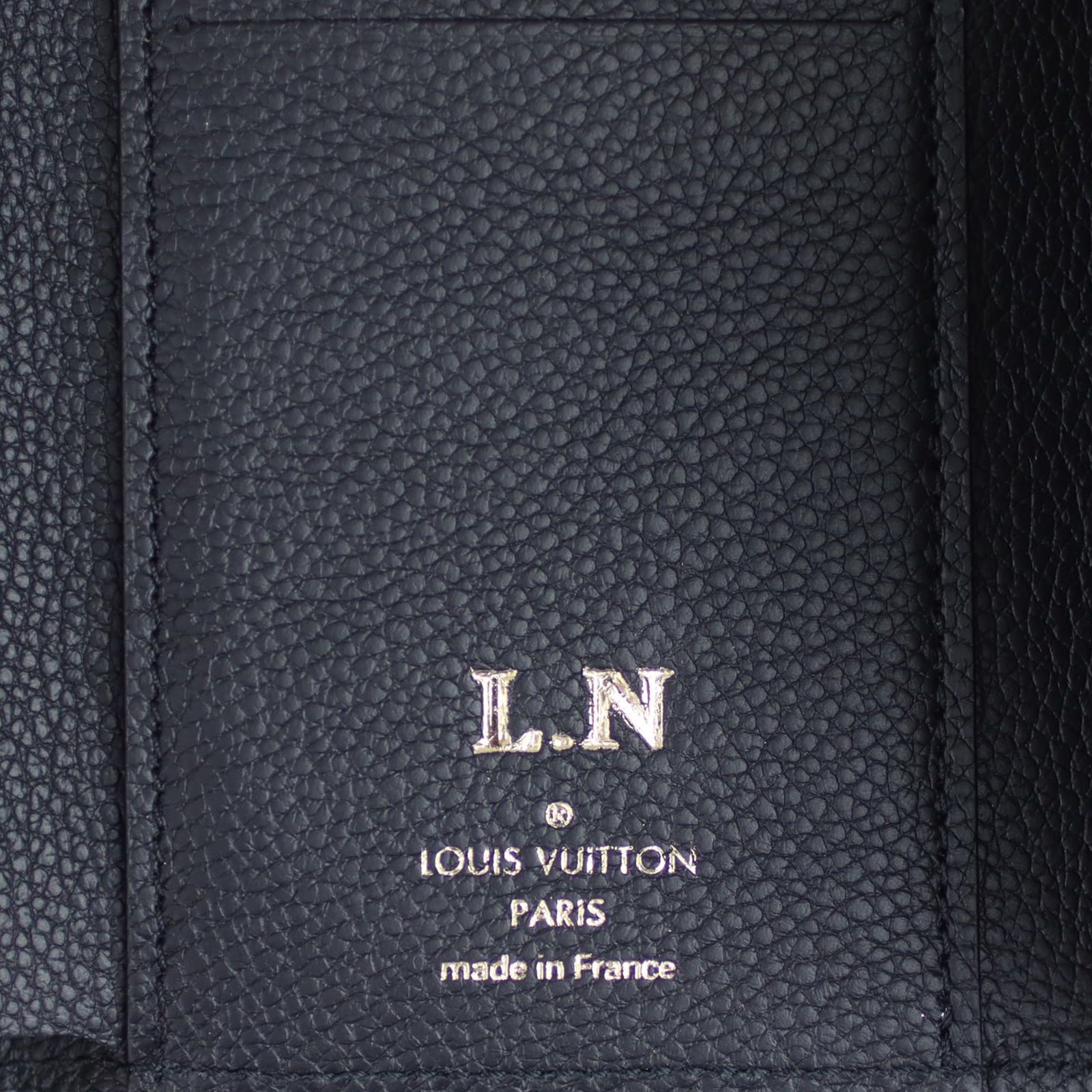 Louis Vuitton Victorine Wallet Monogram Empreinte Stamp