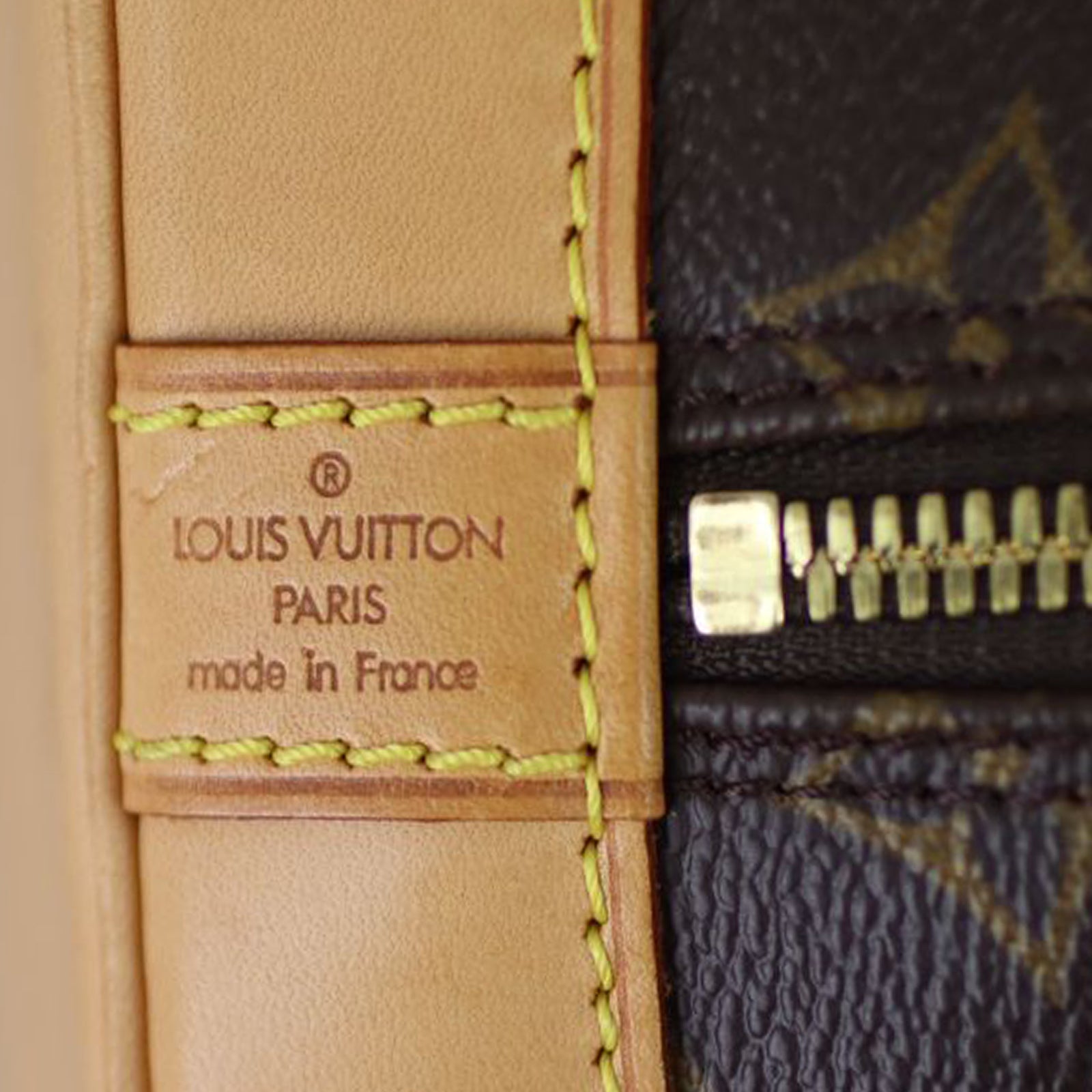 Louis Vuitton Alma PM Monogram Stamp