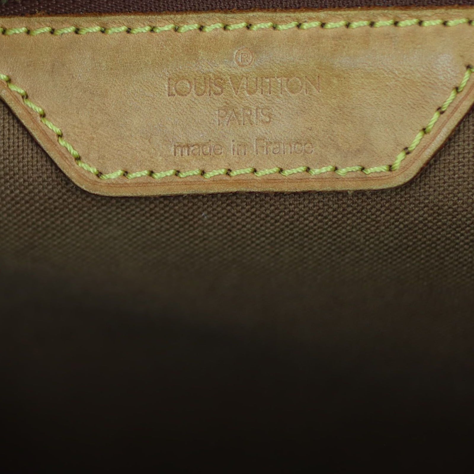 Louis Vuitton Cabas Mezzo Monogram Stamp