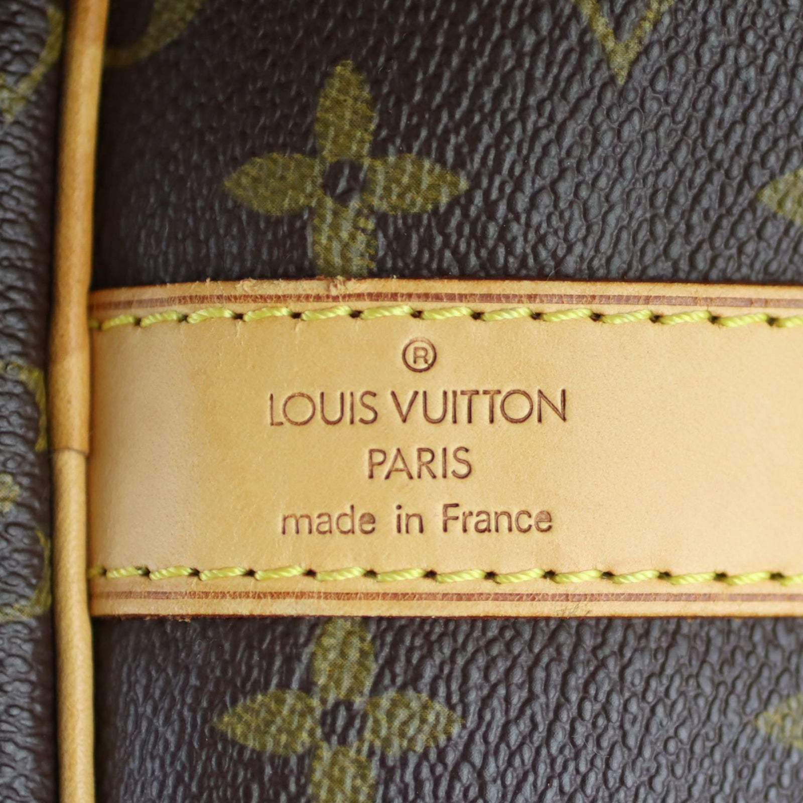 Louis Vuitton Keepall 55 Bandouliere Monogram Stamp