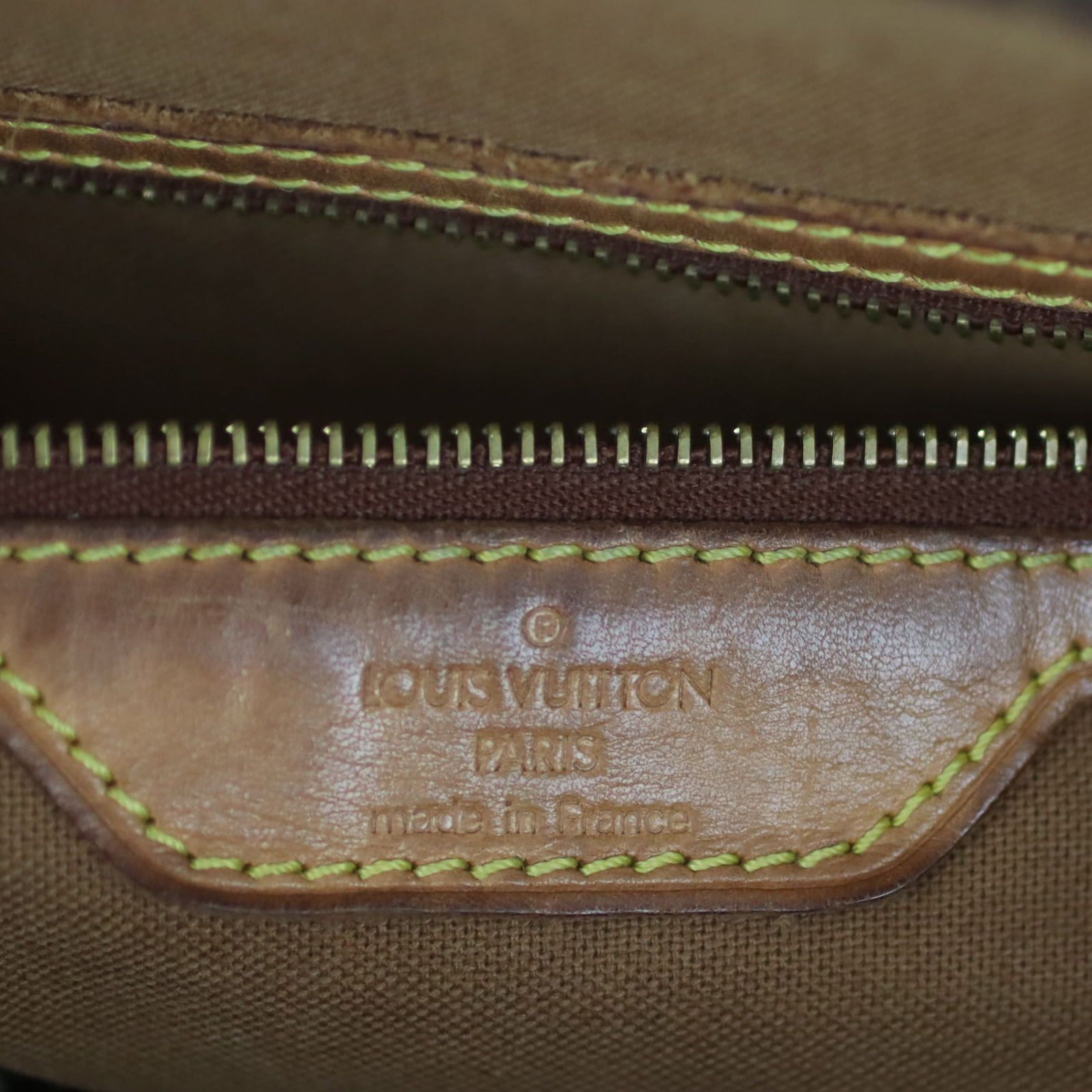 Louis Vuitton Cabas Mezzo Monogram Stamp