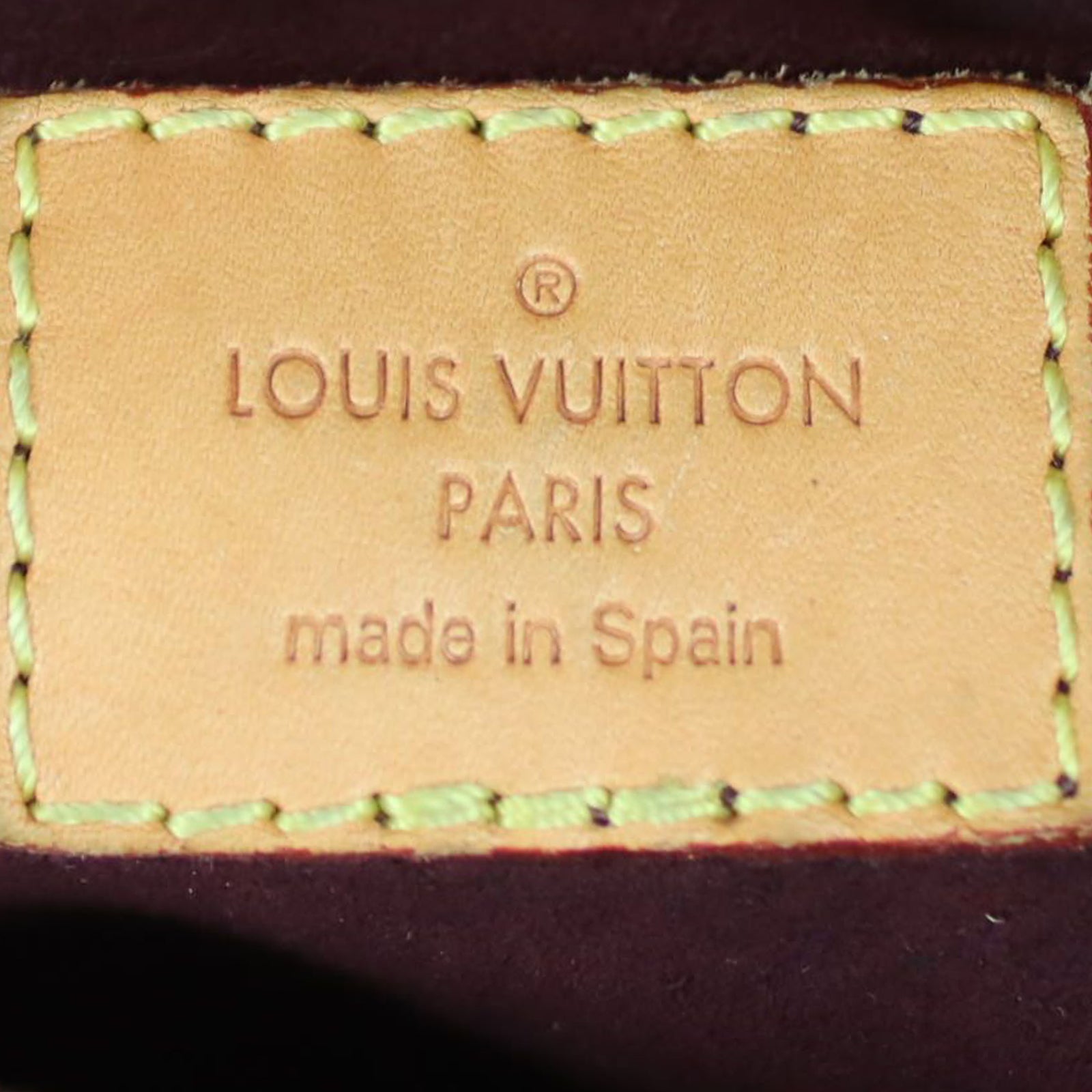 Louis Vuitton Montaigne MM Monogram Stamp