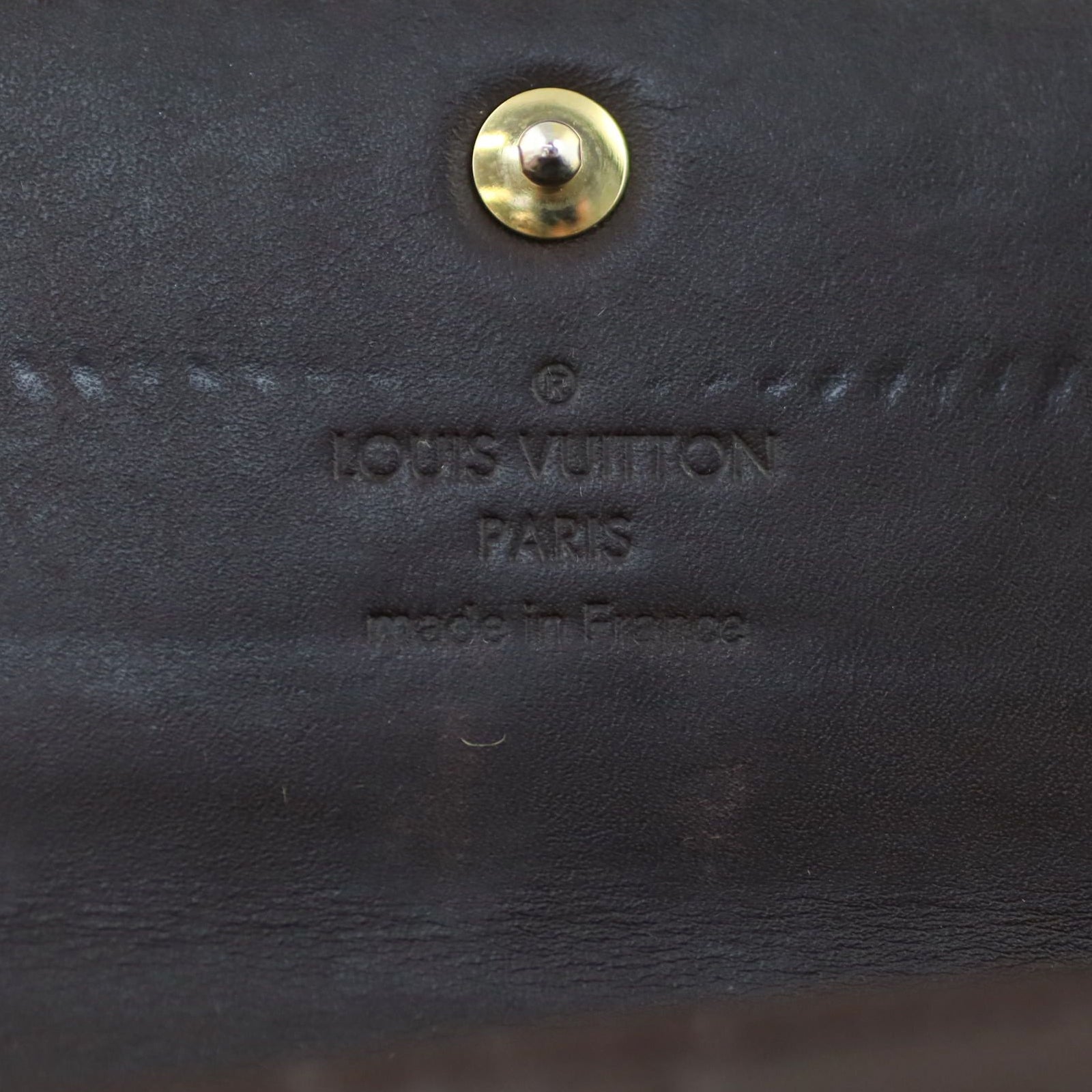 Louis Vuitton Sarah Wallet Monogram Vernis Stamp