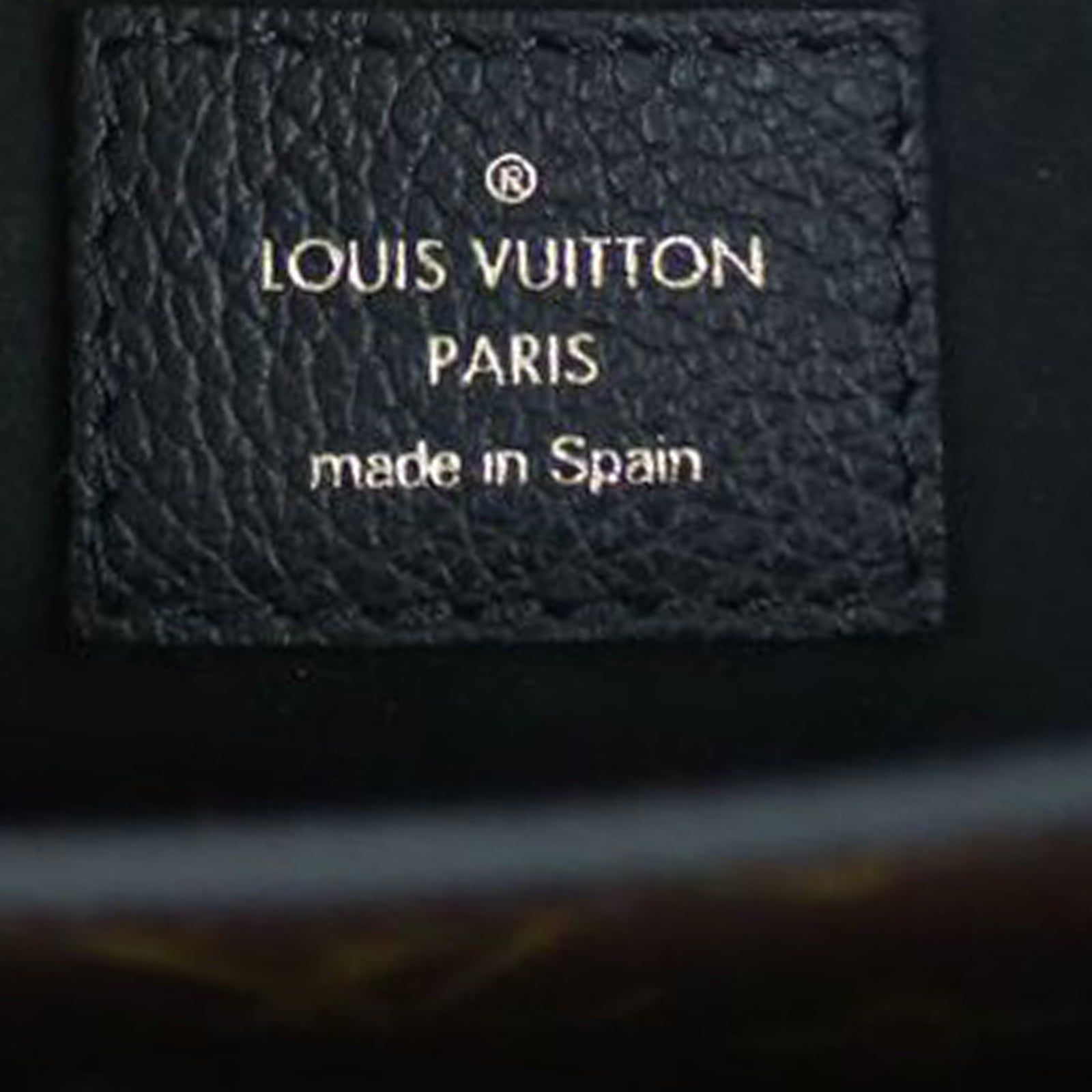 Louis Vuitton Vaugirard Monogram Noir Stamp