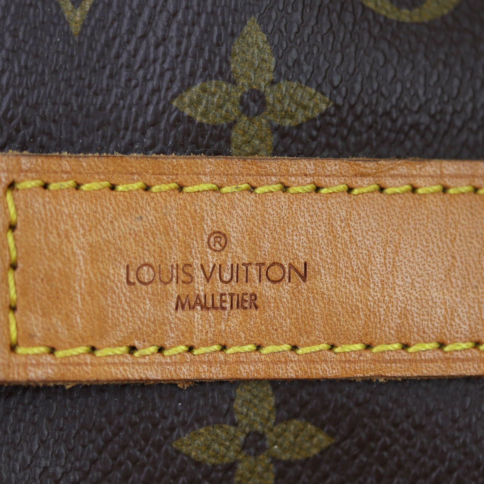 Louis Vuitton Keepall 60 Bandouliere Monogram Stamp