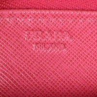 Prada Saffiano Chic Continental Wallet Stamp
