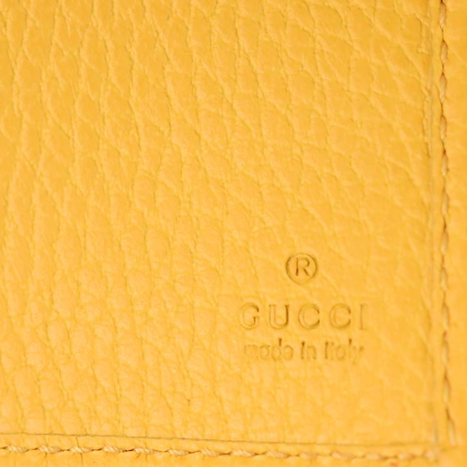 Gucci Swing Continental Wallet Stamp