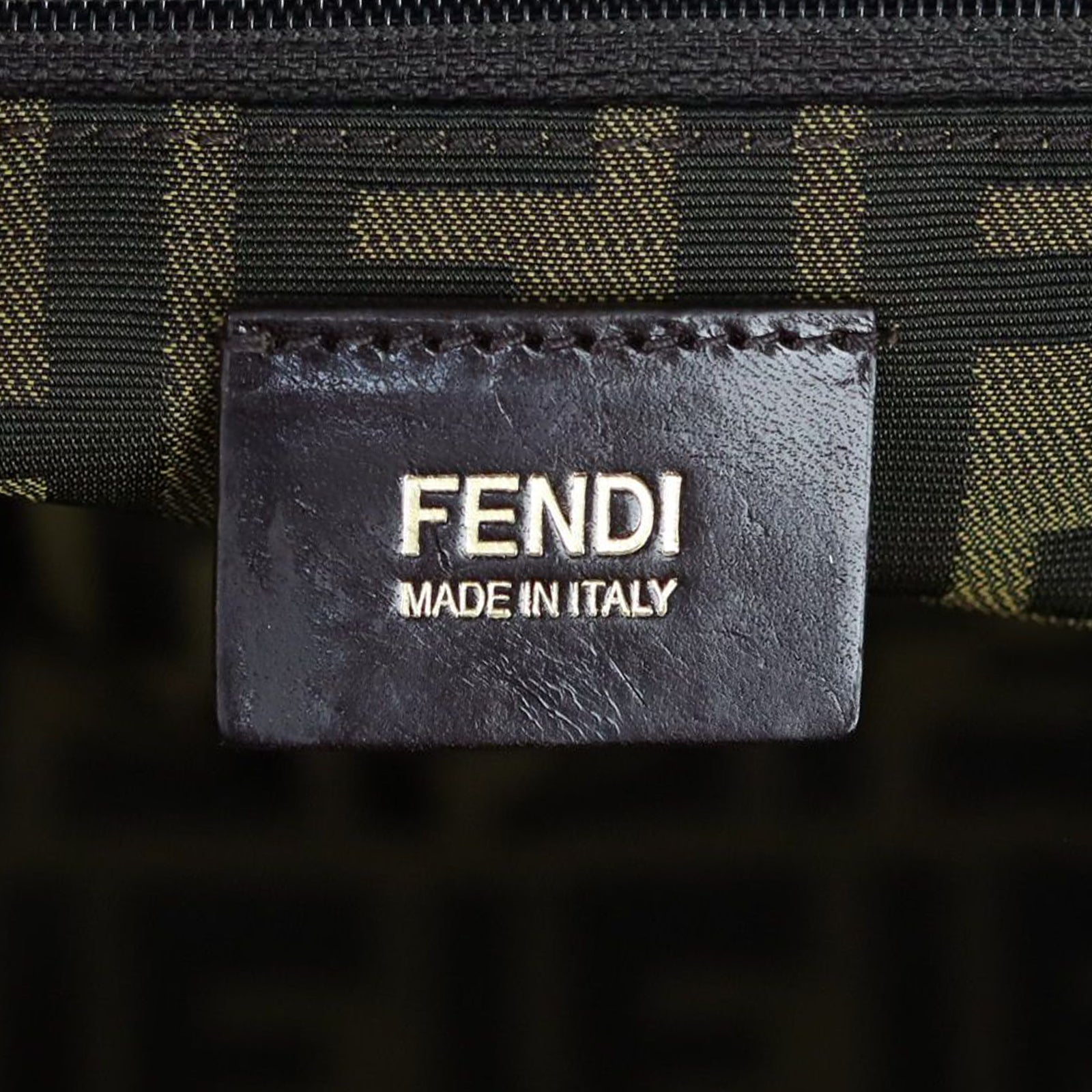 Fendi Ruffle Roll Tote Stamp