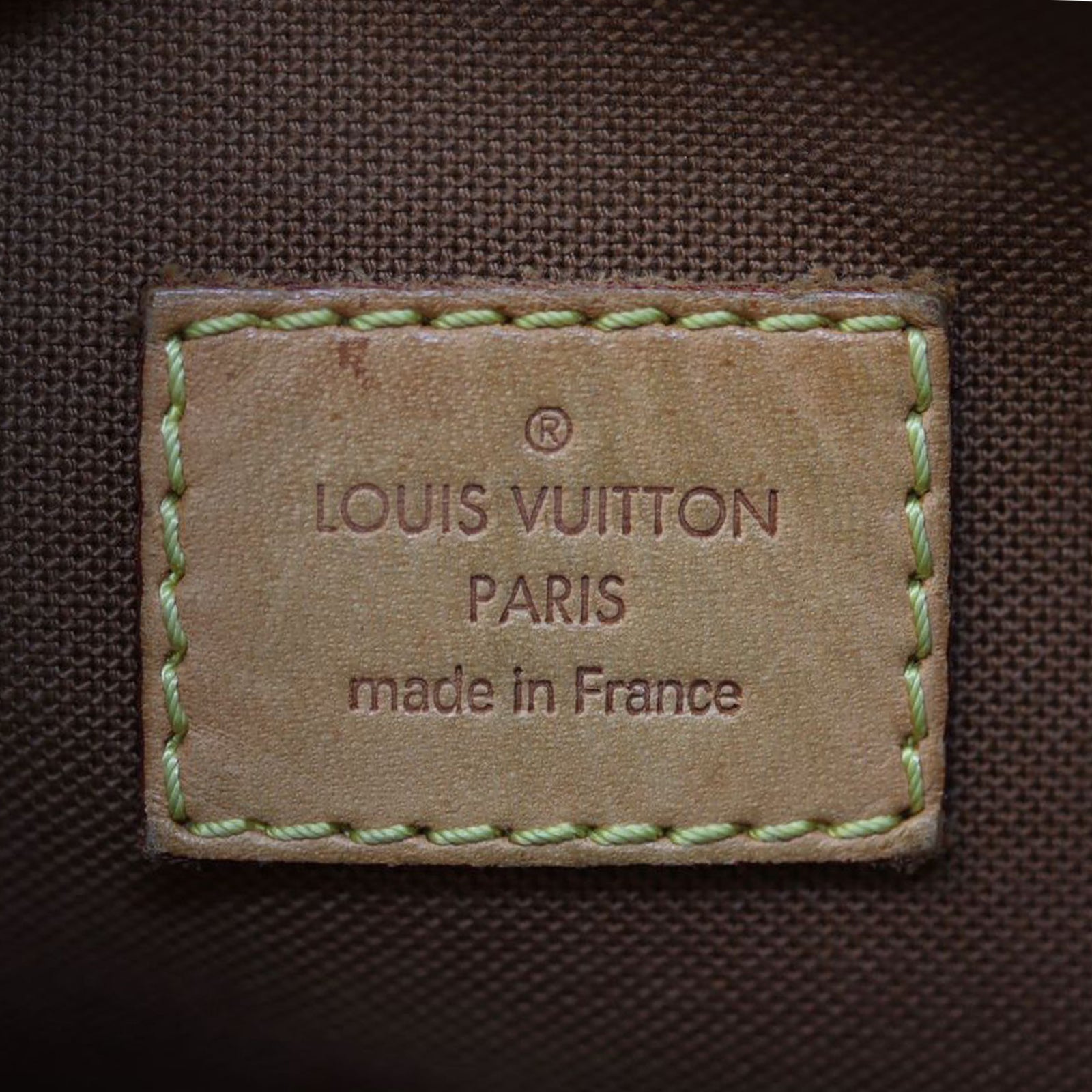 Louis Vuitton Pochette Bosphore Crossbody Monogram Stamp
