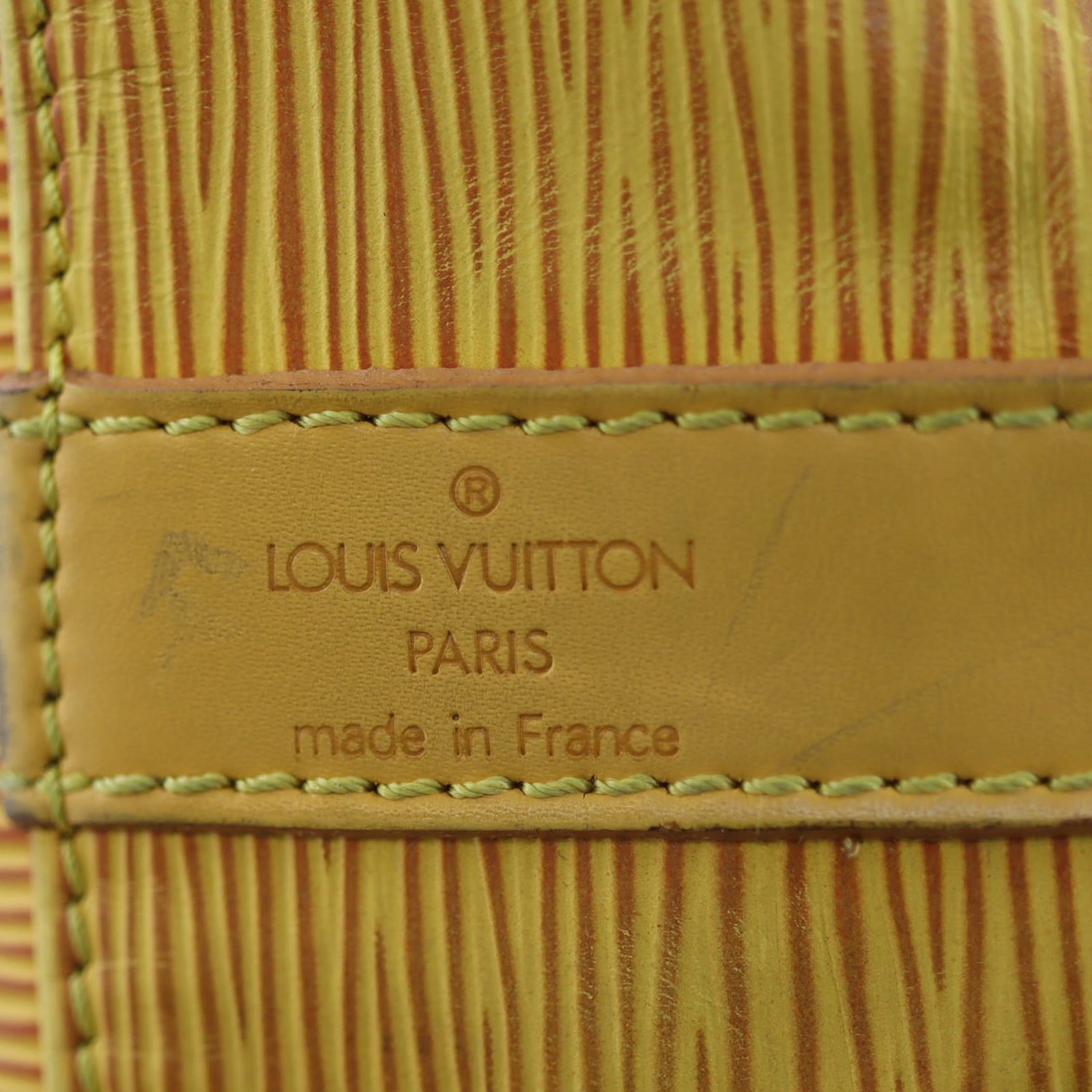 Louis Vuitton Noe Epi Stamp