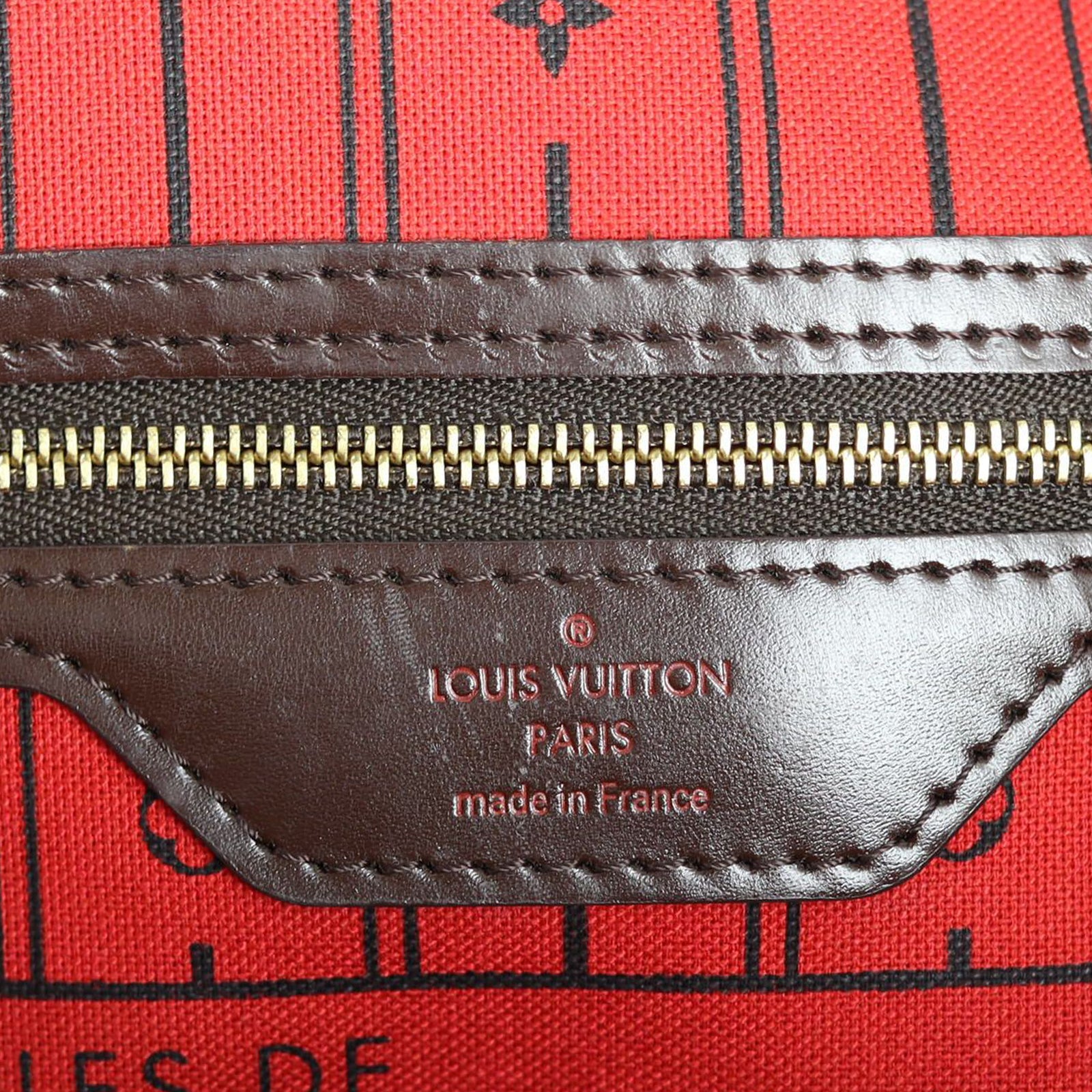 Louis Vuitton Neverfull PM Damier Ebene Stamp