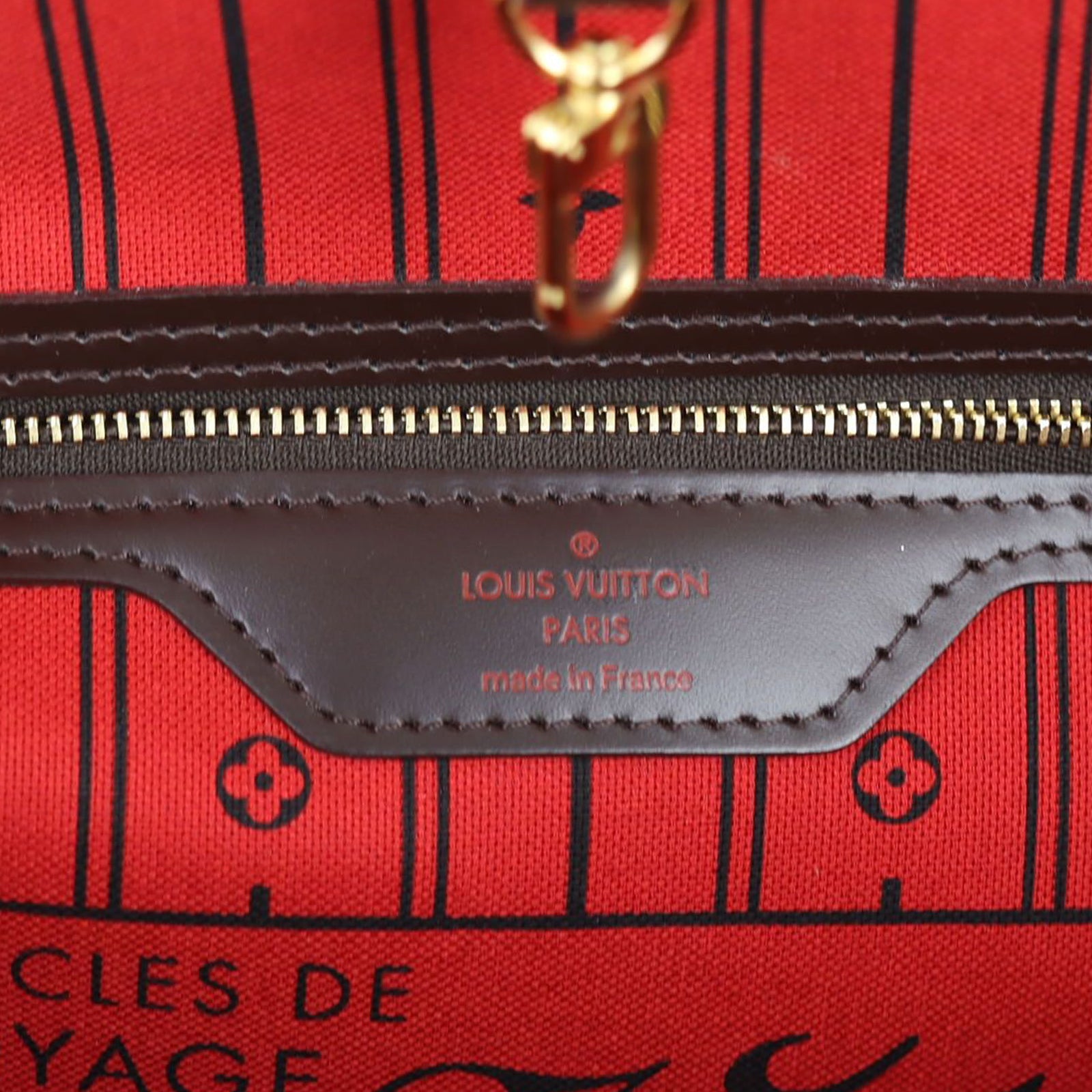 Louis Vuitton Neverfull MM Damier Ebene Stamp