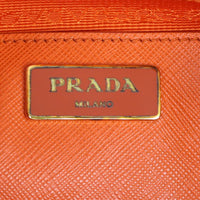 Prada Saffiano Lux Galleria Double Zip Tote Medium Stamp