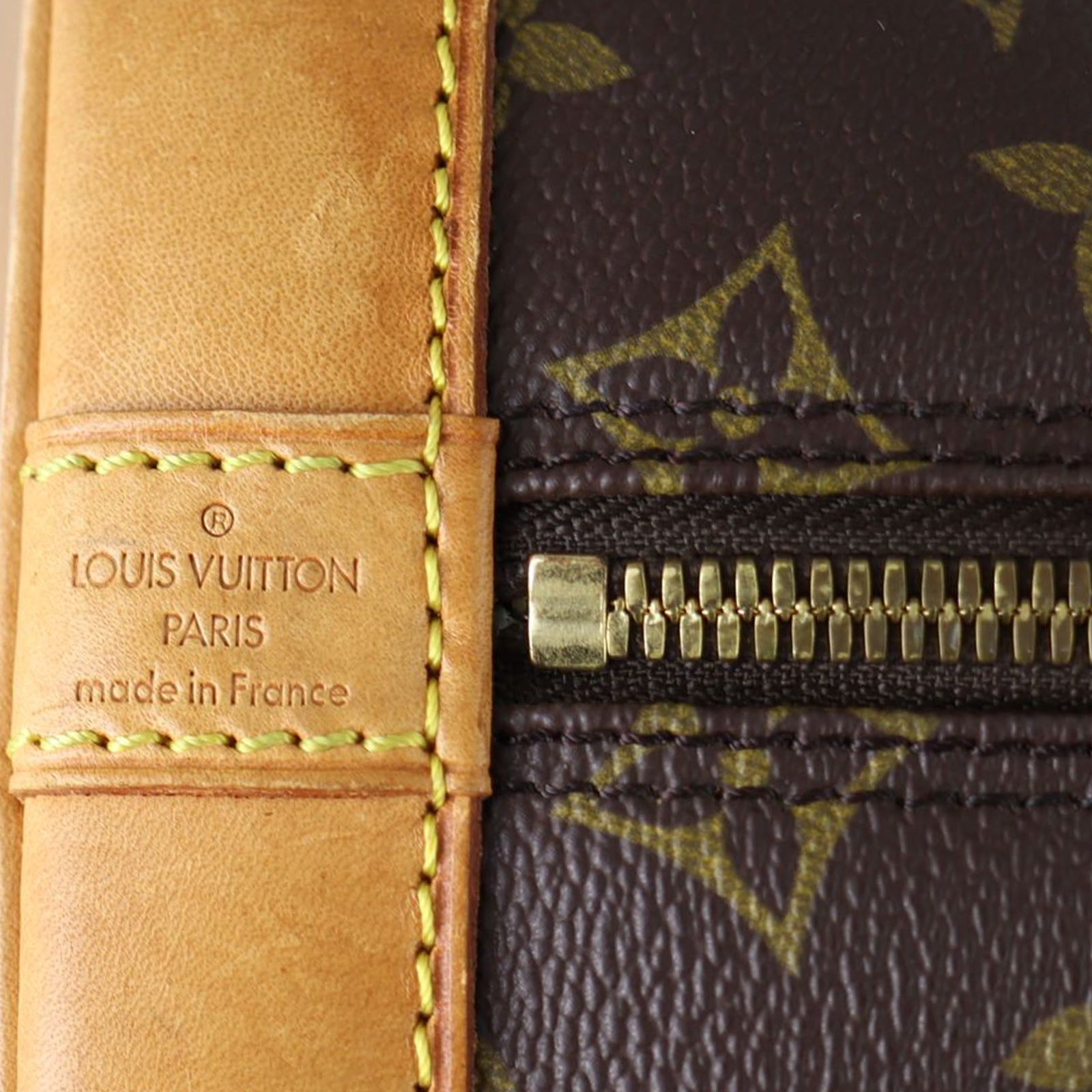 Louis Vuitton Alma PM Monogram Stamp