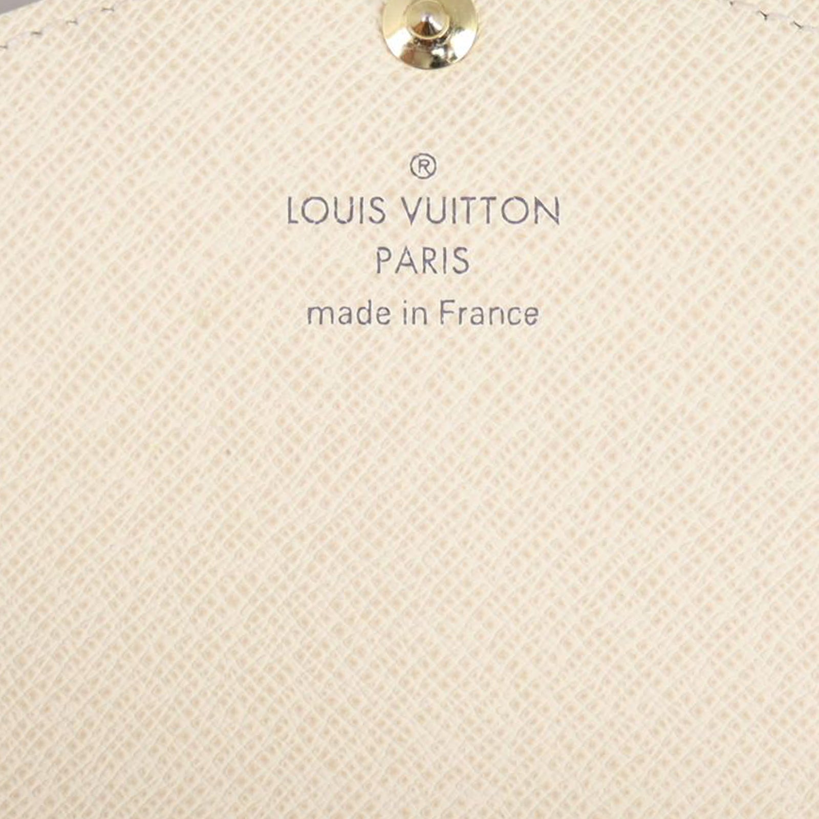 Louis Vuitton Sarah Wallet Damier Azur Stamp