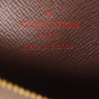 Louis Vuitton Zippy Coin Purse Damier Ebene Stamp