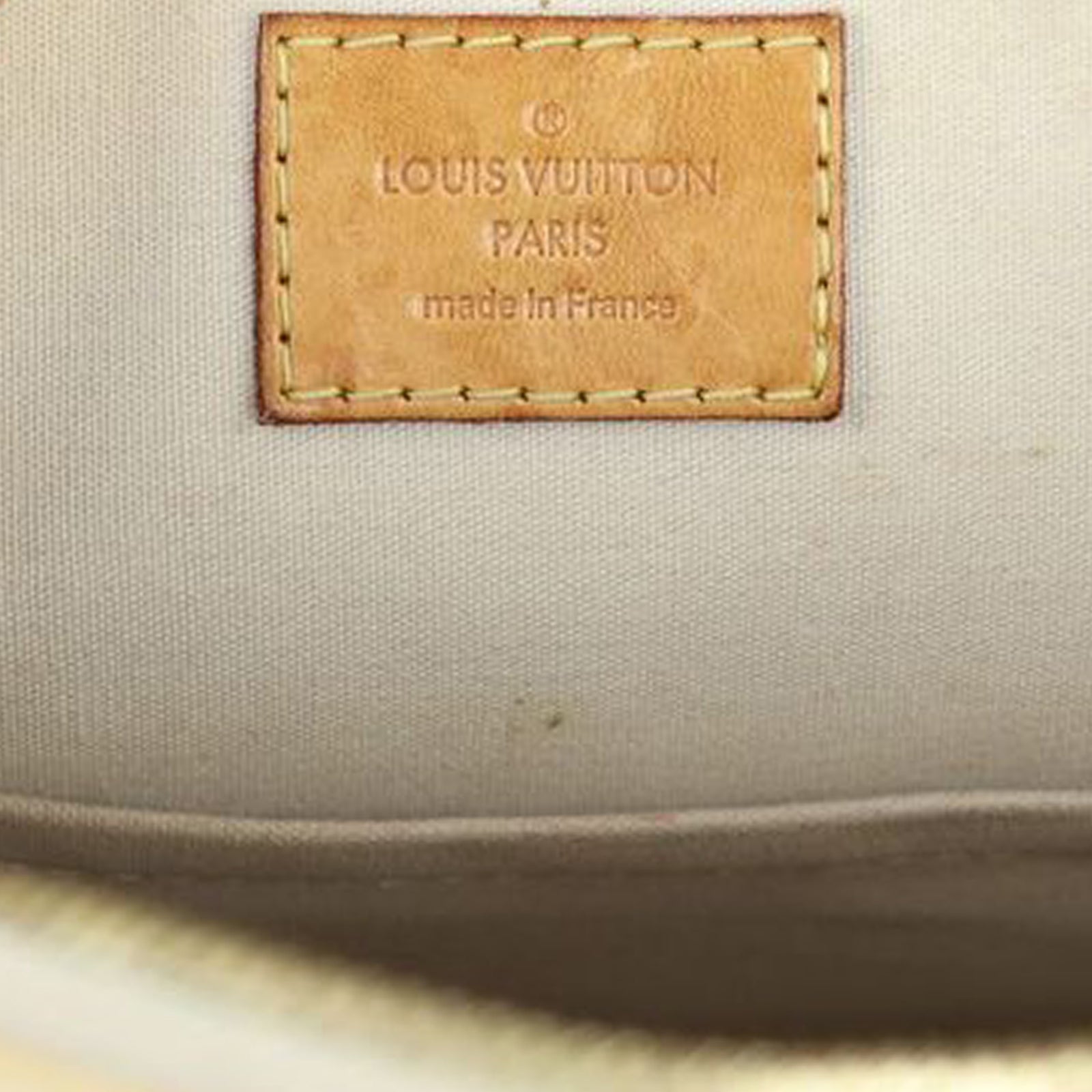 Louis Vuitton Alma PM Monogram Vernis Stamp