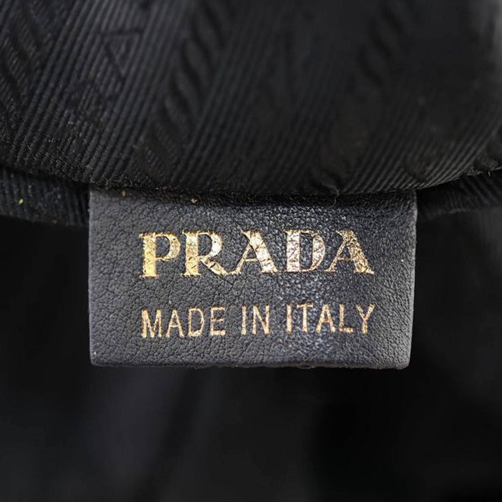 Prada Nappa Shoulder Bag Stamp
