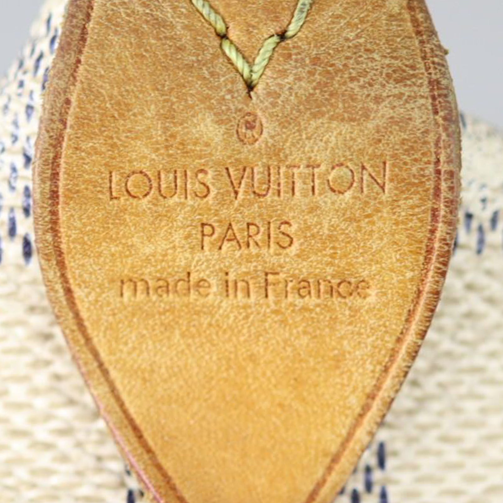 Louis Vuitton Totally PM Damier Azur Stamp