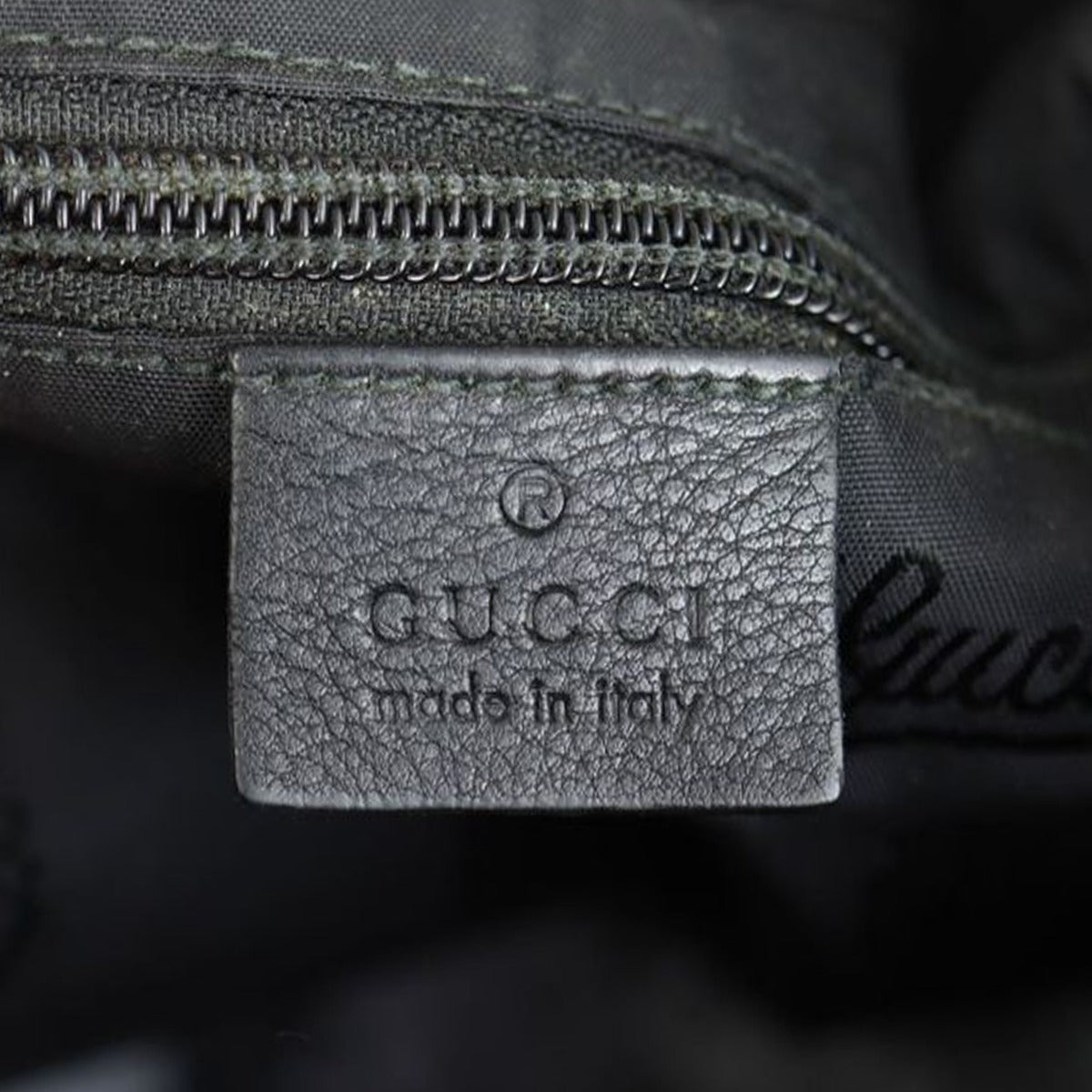 Gucci Guccissima Messenger Bag  Stamp

