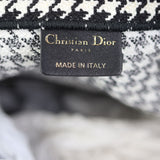 Dior Houndstooth Book Tote Stamp