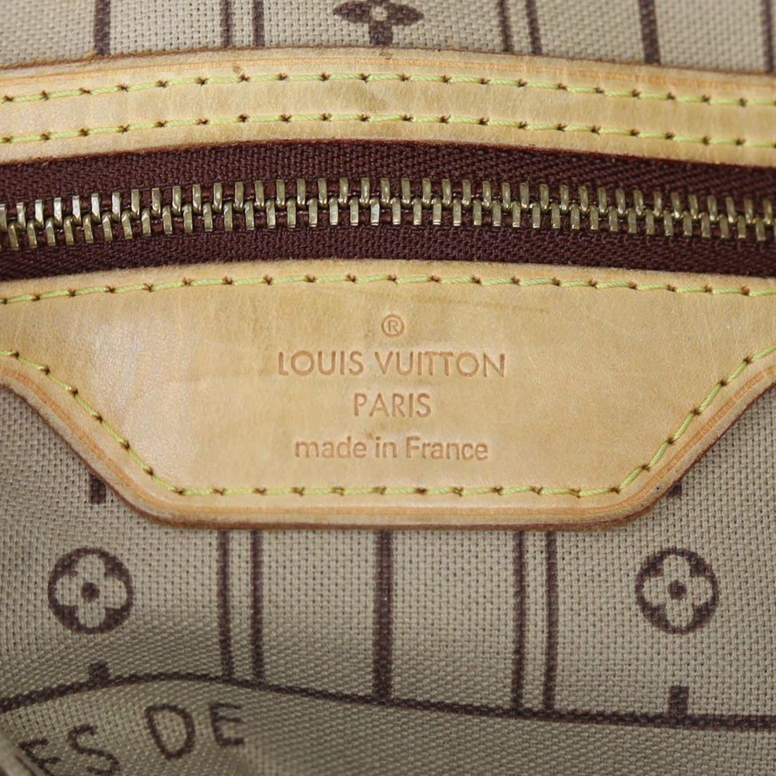 Louis Vuitton Neverfull MM Monogram Stamp