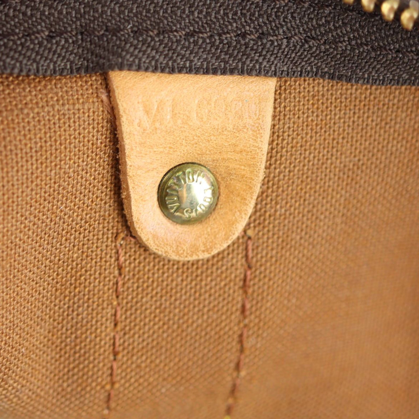 Louis Vuitton Keepall 50 Bandouliere Monogram Stamp