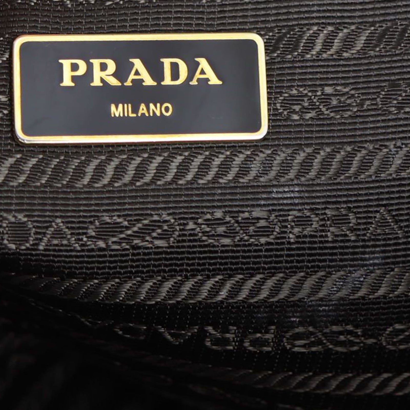Prada Saffiano Lux Tote Large Stamp