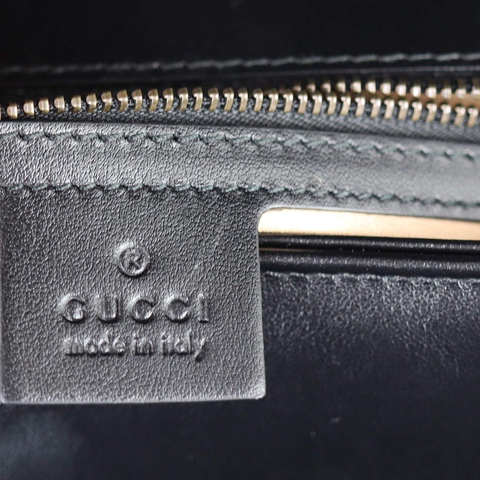 Gucci GG Marmont Small Top Handle Bag Stamp