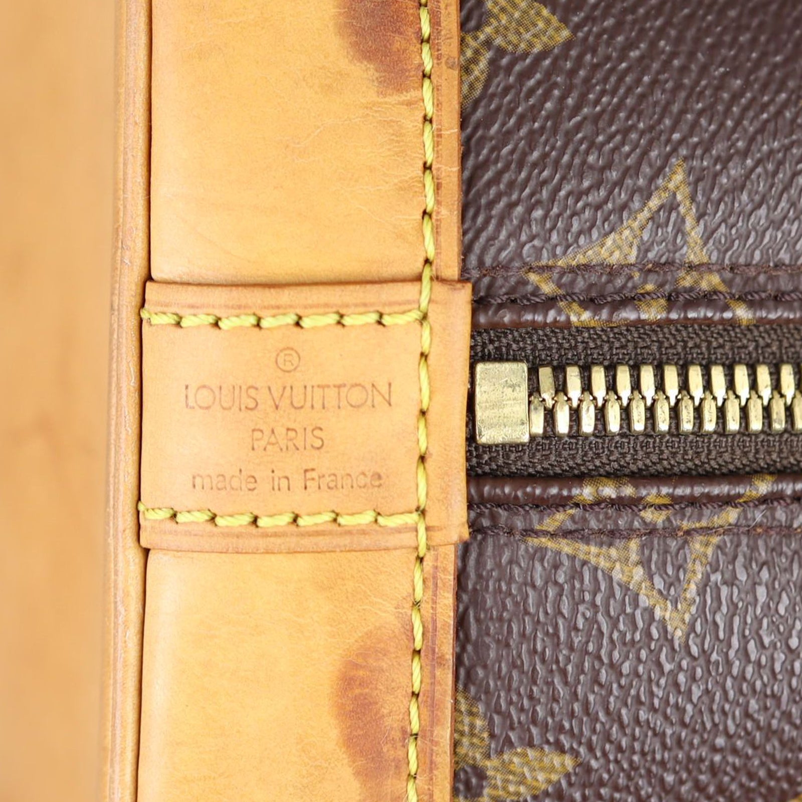 Louis Vuitton Alma PM Monogram Stamp