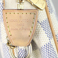 Louis Vuitton Eva Pochette Damier Azur Stamp