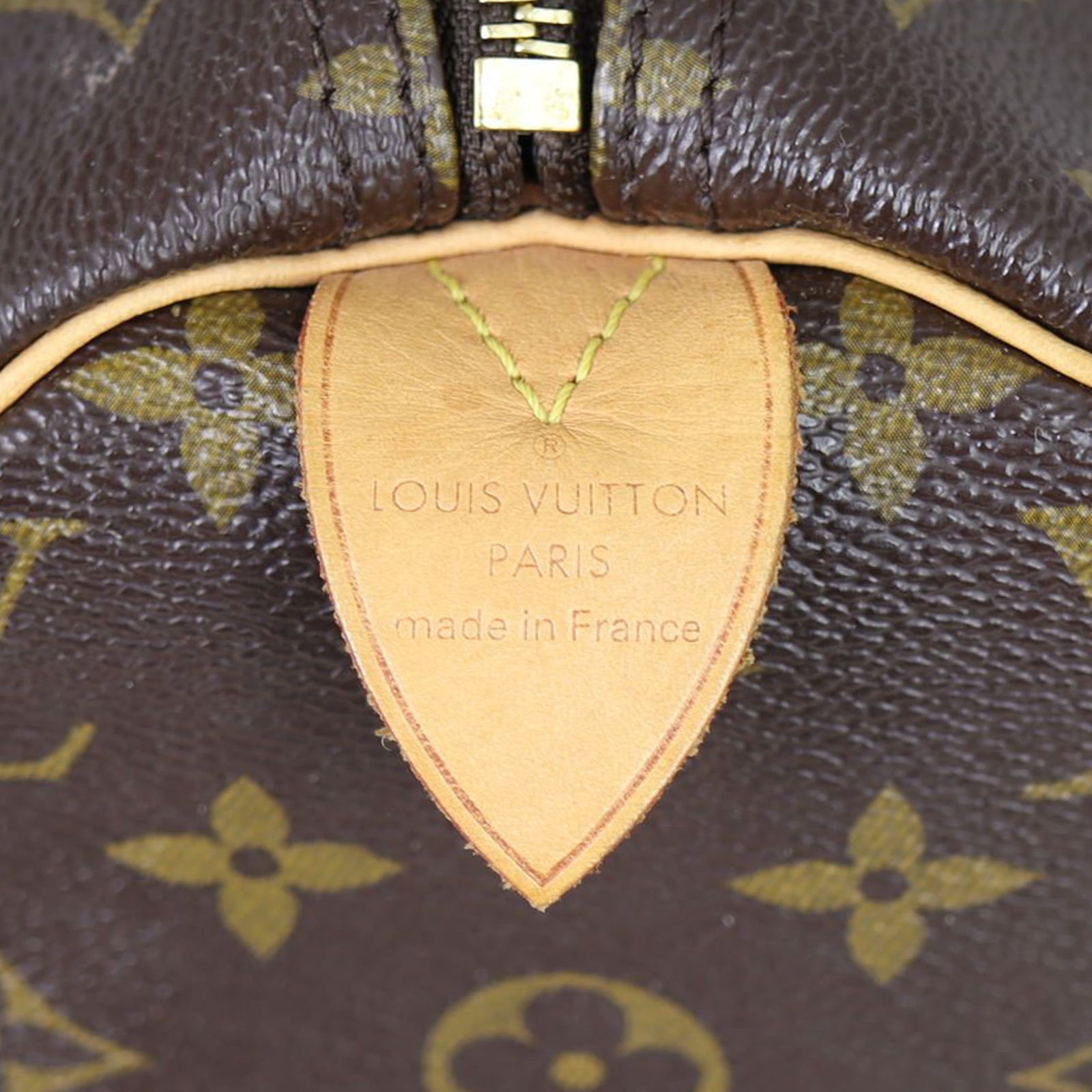 Louis Vuitton Speedy 30 Monogram Stamp